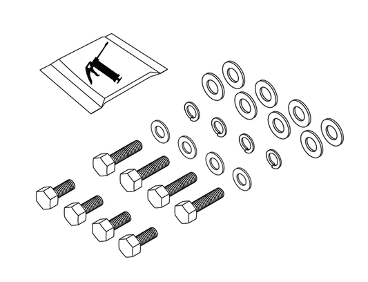 HALO Pedestal - Spare Mounting Kit