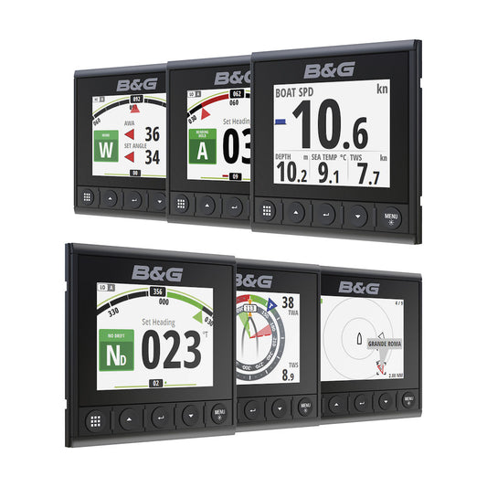 Triton² Digital Instrument Display - Boatbuilder 8-pack