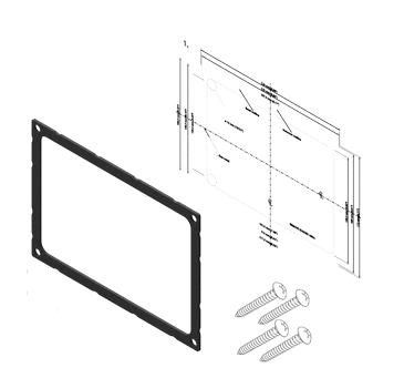 GO9 XSE & Vulcan 9 Dash Mount Kit