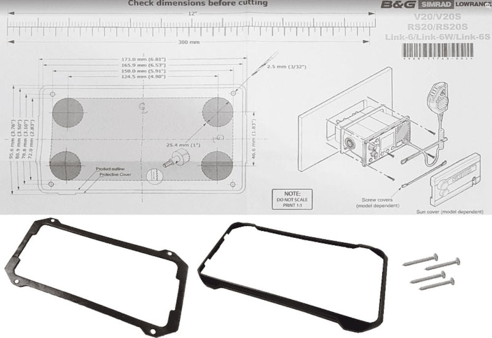 LINK-9 Flush Mount KIt