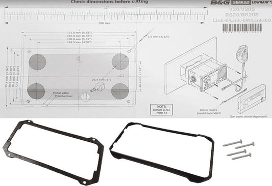 LINK-9 Flush Mount KIt