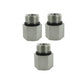 Autopilot fitting adaptor kit. 3 x ORB-5 to ¼" NPT adaptors