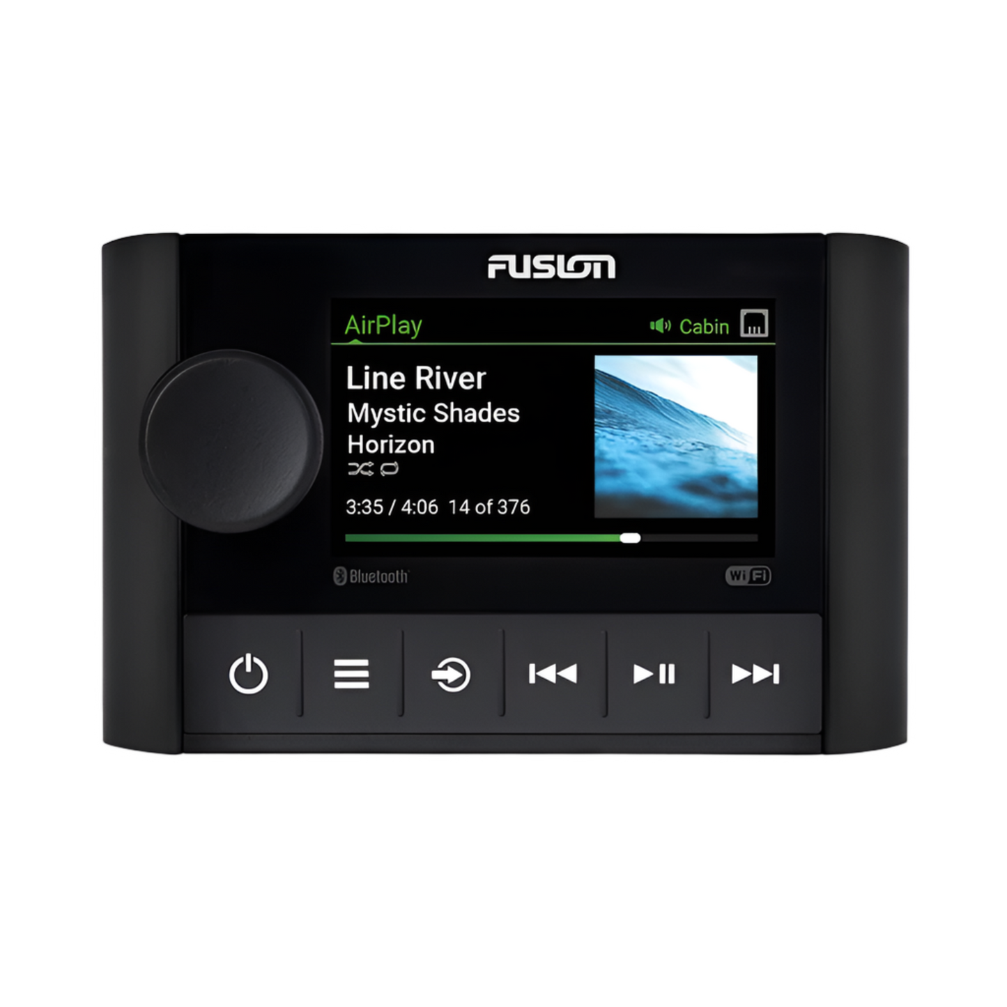 Fusion® Apollo™ SRX400 Apollo Marine Zone stereo with built-in Wi-Fi - 010-01983-00