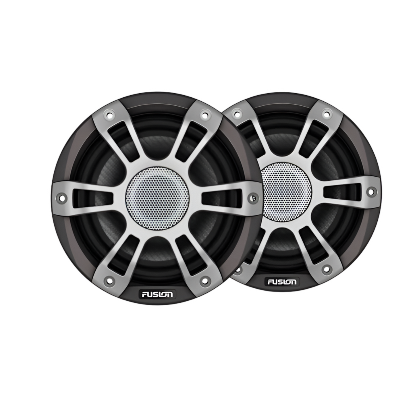 Fusion® Signature Series 3i Marine Coaxial Speakers 6.5" 230-watt Coaxial Sports Grey Marine Speakers (Pair) - 010-02771-21