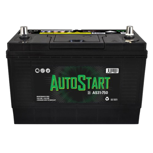 Autostart AS31-750  -  12Volts, 1000CCA, 80Ah