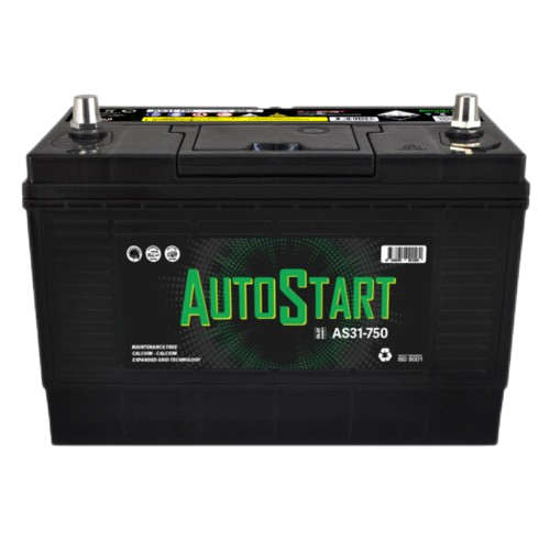 Autostart AS31-750  -  12Volts, 1000CCA, 80Ah