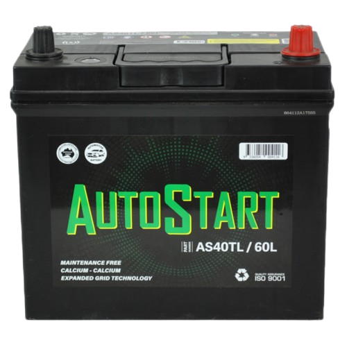 Autostart Clearance AS40TL/60L  -  12Volts, 430CCA, 40Ah