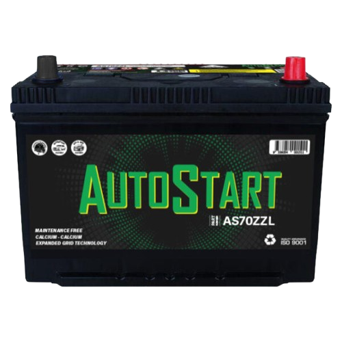 Autostart AS70ZZL  -  12Volts, 730CCA, 65Ah