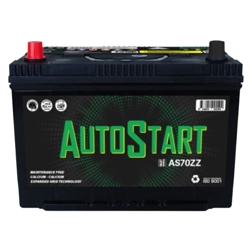 Autostart AS70ZZ  -  12Volts, 730CCA, 65Ah