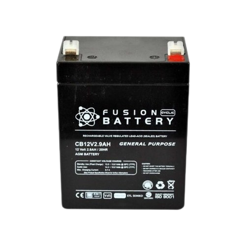 CB AGM CB12V2.9AH  -  12Volts, 2.9Ah