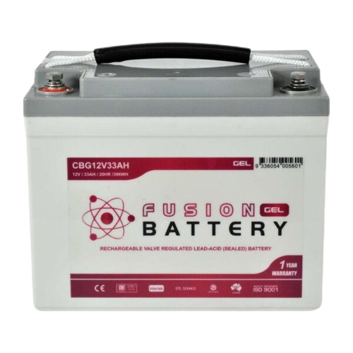 CBG Gel AGM CBG12V33AH  -  12Volts, 33Ah