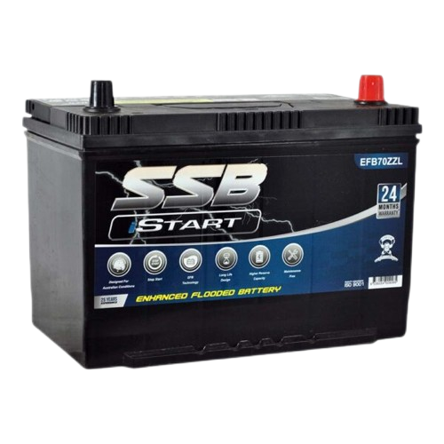 EFB Stop Start EFB70ZZL  -  12Volts, 900CCA, 85Ah