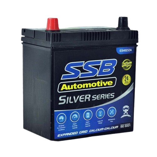 ES Silver Automotive ES40Z/ZA  -  12Volts, 350CCA, 36Ah