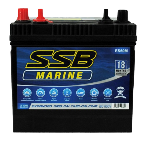 ES Marine Starting ES50M  -  12Volts, 550CCA, 55Ah