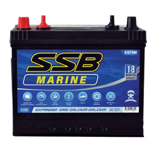 ES Marine Starting ES70M  -  12Volts, 680CCA, 70Ah