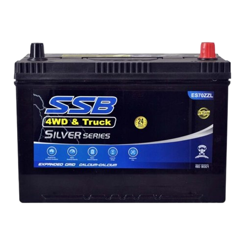 ES Silver Automotive ES70ZZL  -  12Volts, 760CCA, 80Ah