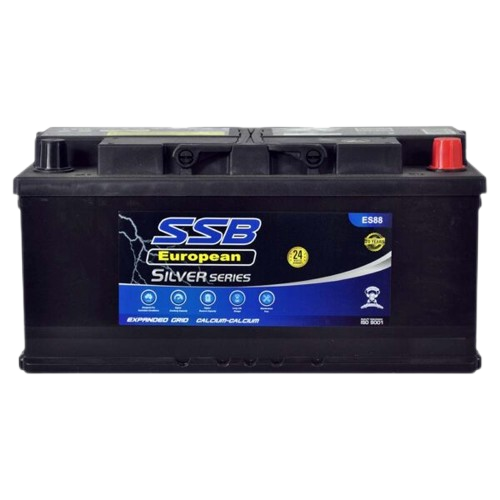 ES Silver Automotive ES88  -  12Volts, 840CCA, 80Ah