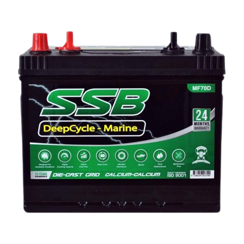 MF Marine Deep Cycle MF70D  -  12Volts, 600CCA, 85Ah