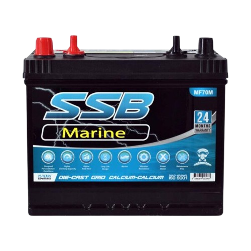 MF Marine Starting MF70M  -  12Volts, 850CCA, 80Ah