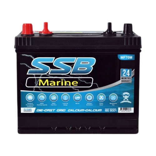 MF Marine Starting MF70M  -  12Volts, 850CCA, 80Ah