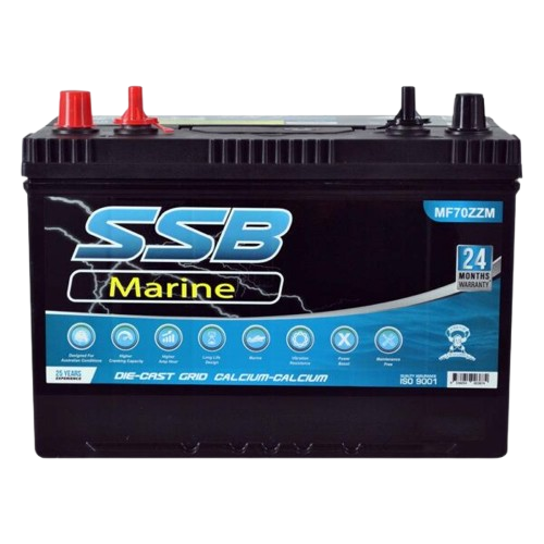 MF Marine Starting MF70ZZM  -  12Volts, 940CCA, 90Ah