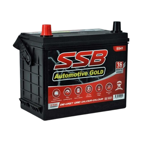 SS Automotive Gold SS41  -  12Volts, 400CCA, 32Ah