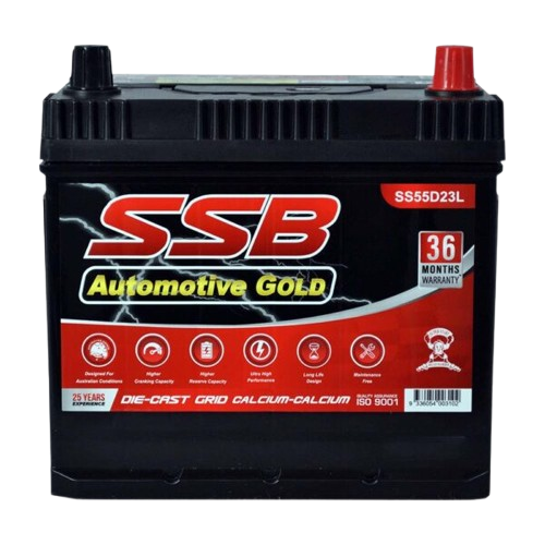 SS Automotive Gold SS55D23L  -  12Volts, 700CCA, 55Ah