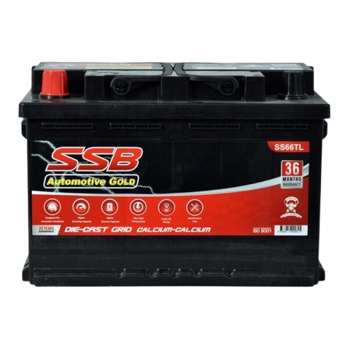 SS Automotive Gold SS66TL  -  12Volts, 810CCA, 65Ah