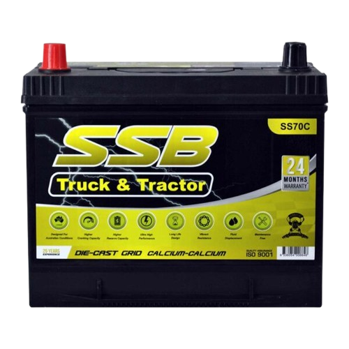 SS Commercial Truck SS70C  -  12Volts, 750CCA, 75Ah