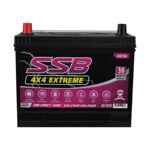 SS Automotive Extreme SS70X  -  12Volts, 890CCA, 75Ah