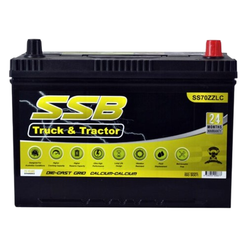 SS Commercial Truck SS70ZZLC  -  12Volts, 820CCA, 80Ah