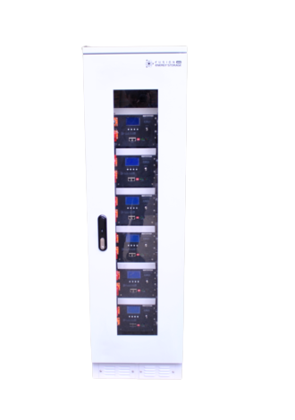 Fusion Lithium IP65 30.72 kWh - 6 Tier Outdoor Cabinet