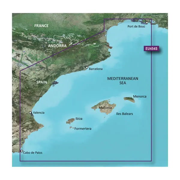 microSD™/SD™ card: VEU454S-Barcelona and Valencia