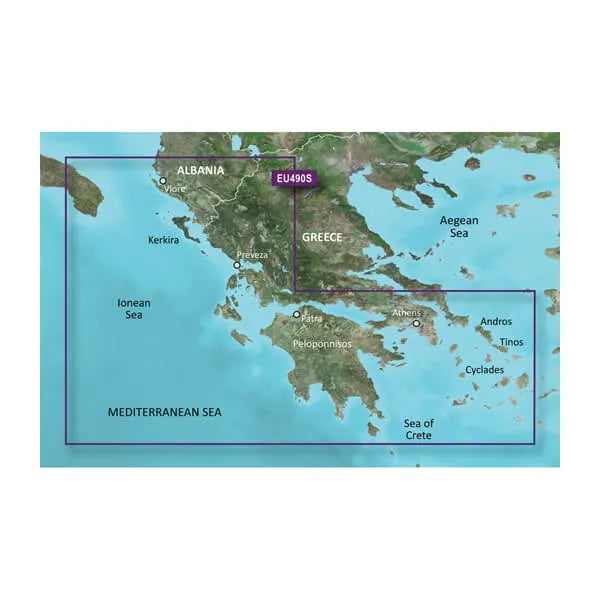 microSD™/SD™ card: VEU490S-Greece West Coast and Athens