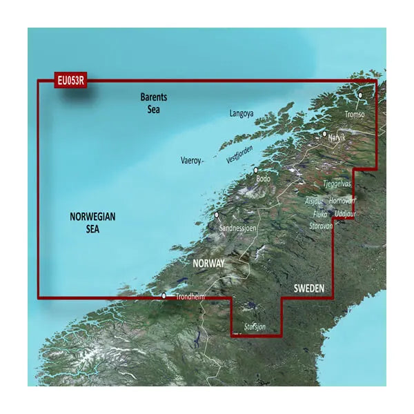 microSD™/SD™ card: HXEU053R - Trondheim-Tromsø