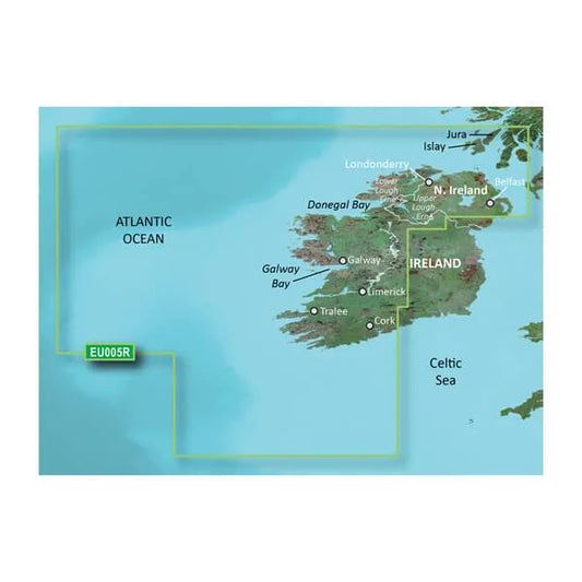 microSD™/SD™ card: VEU005R-Ireland, West Coast