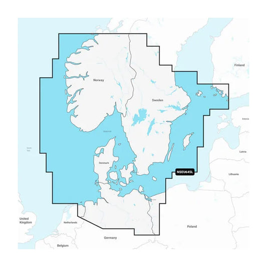 Scandinavia, South & Germany, North - Marine Charts