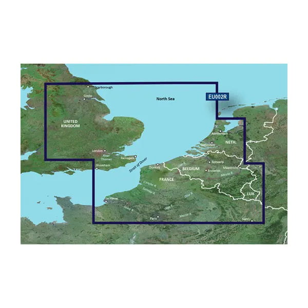 microSD™/SD™ card: VEU002R-S/E England-Belux Inland Waters