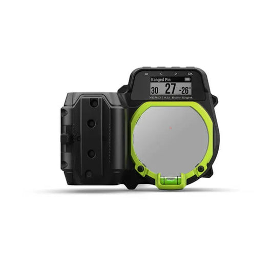 Xero™ A1i Bow Sight, Left-handed Auto-ranging Digital Sight with Dual-color LED Pins