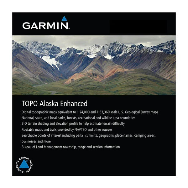 microSD™/SD™ card: TOPO Alaska Enhanced