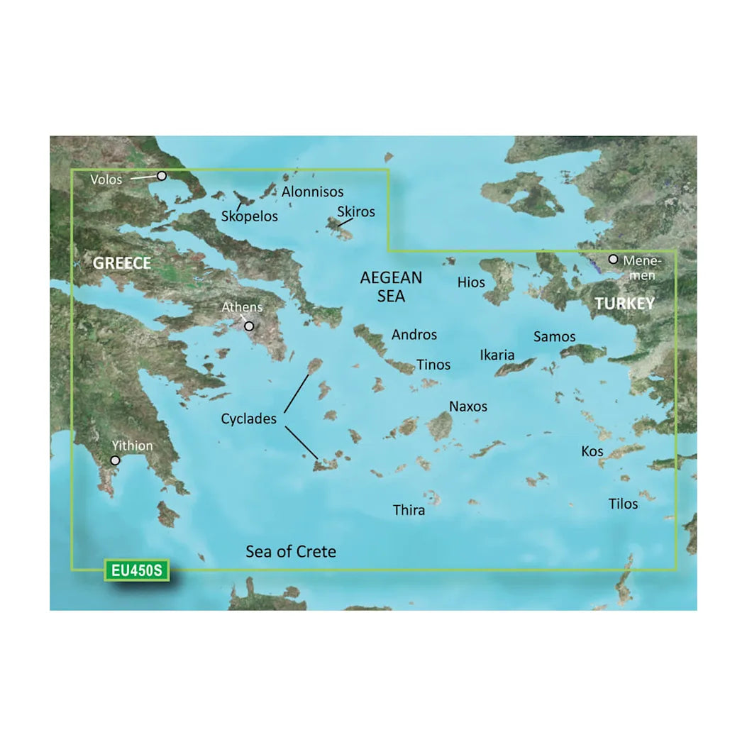 microSD™/SD™ card: VEU450S - Athens and Cyclades