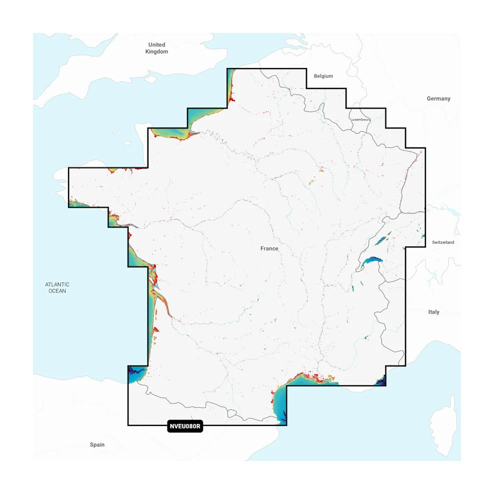 France, Lakes & Rivers - Inland Marine Charts