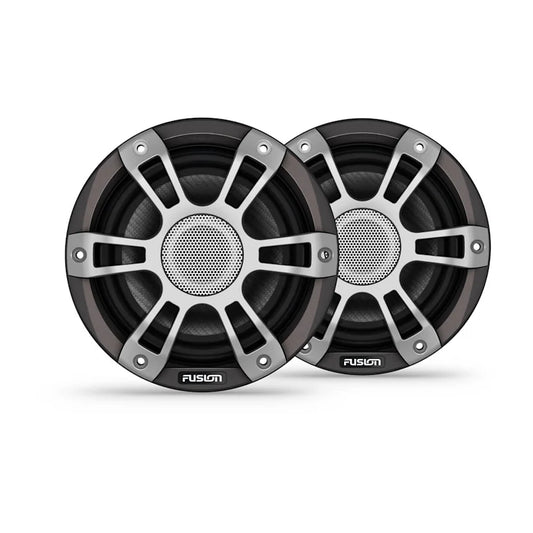 Fusion® Signature Series 3i Marine Coaxial Speakers 6.5" 230-watt Coaxial Sports Grey Marine Speakers (Pair) - 010-02771-21