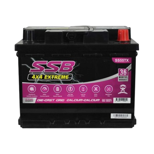 SS Automotive Extreme SS55TX  -  12Volts, 750CCA, 60Ah