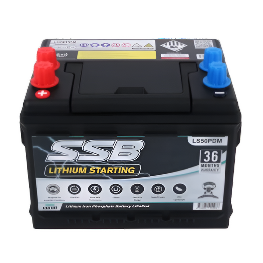 SSB LS Dual Purpose High Capacity LS50PD  -  12.8Volts, 700CCA, 80Ah