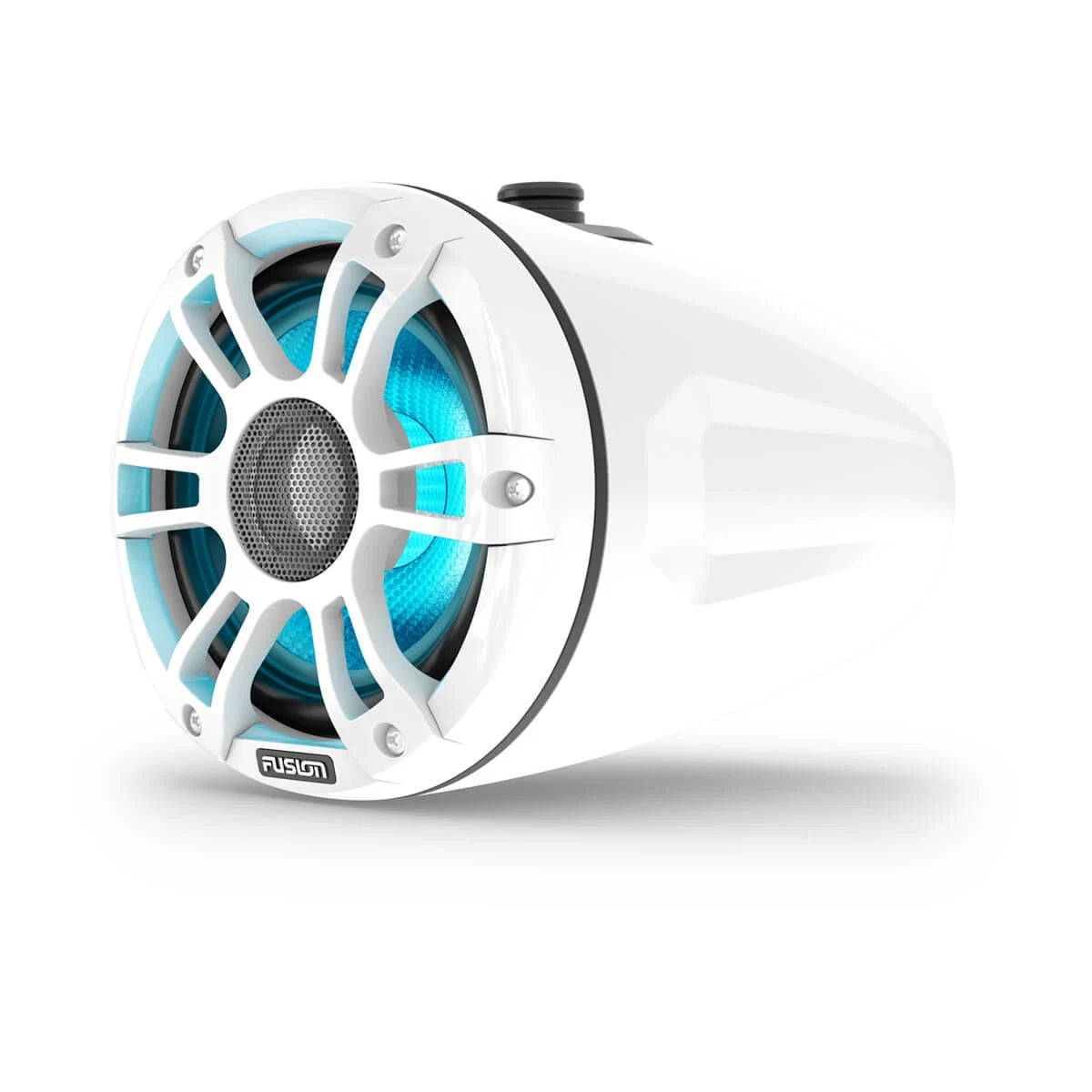 Fusion® Signature Series 3i Marine Wake Tower Speakers 6.5" 230-watt CRGBW Sports White Marine Wake Tower Speakers (Pair) - 010-02771-50