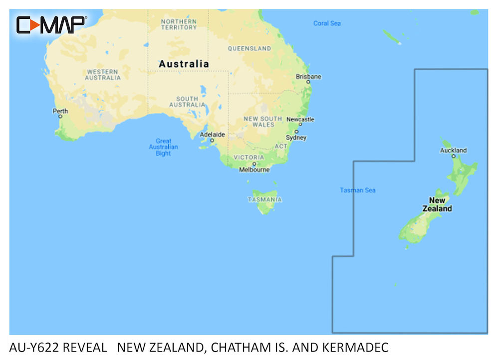 REVEAL - NEW ZEALAND, CHATHAM, KERMADEC