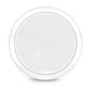 Fusion® FM Series Marine Speakers 6.5" 120-Watt Round White Flush-Mount Marine Speaker - 010-02299-00