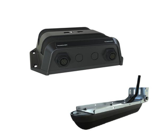 Simrad StructureScan 3D including module and transom-mount skimmer transducer