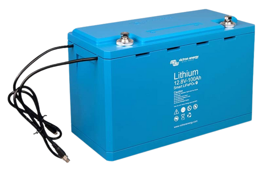 Victron LiFePO4 Battery 12.8V 100Ah Smart - BAT512110610